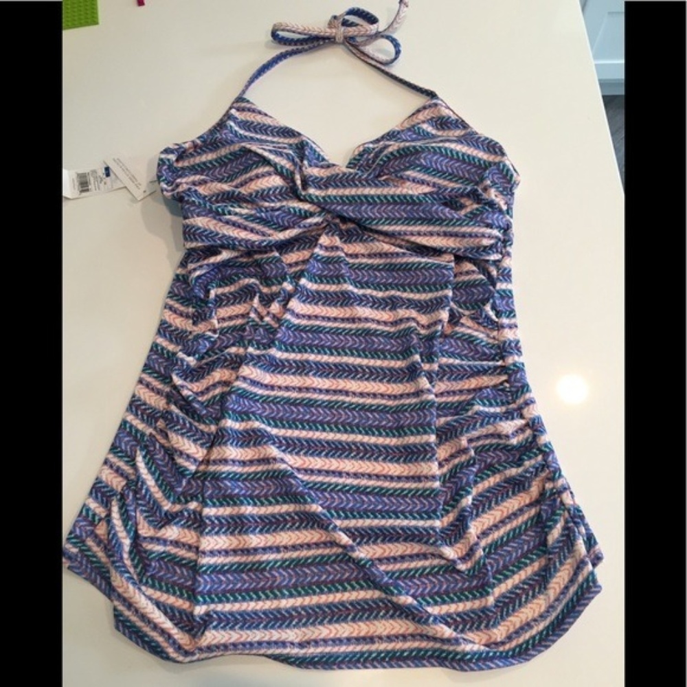 Liz Lange Maternity Tankini, ON bottom, both NWT
